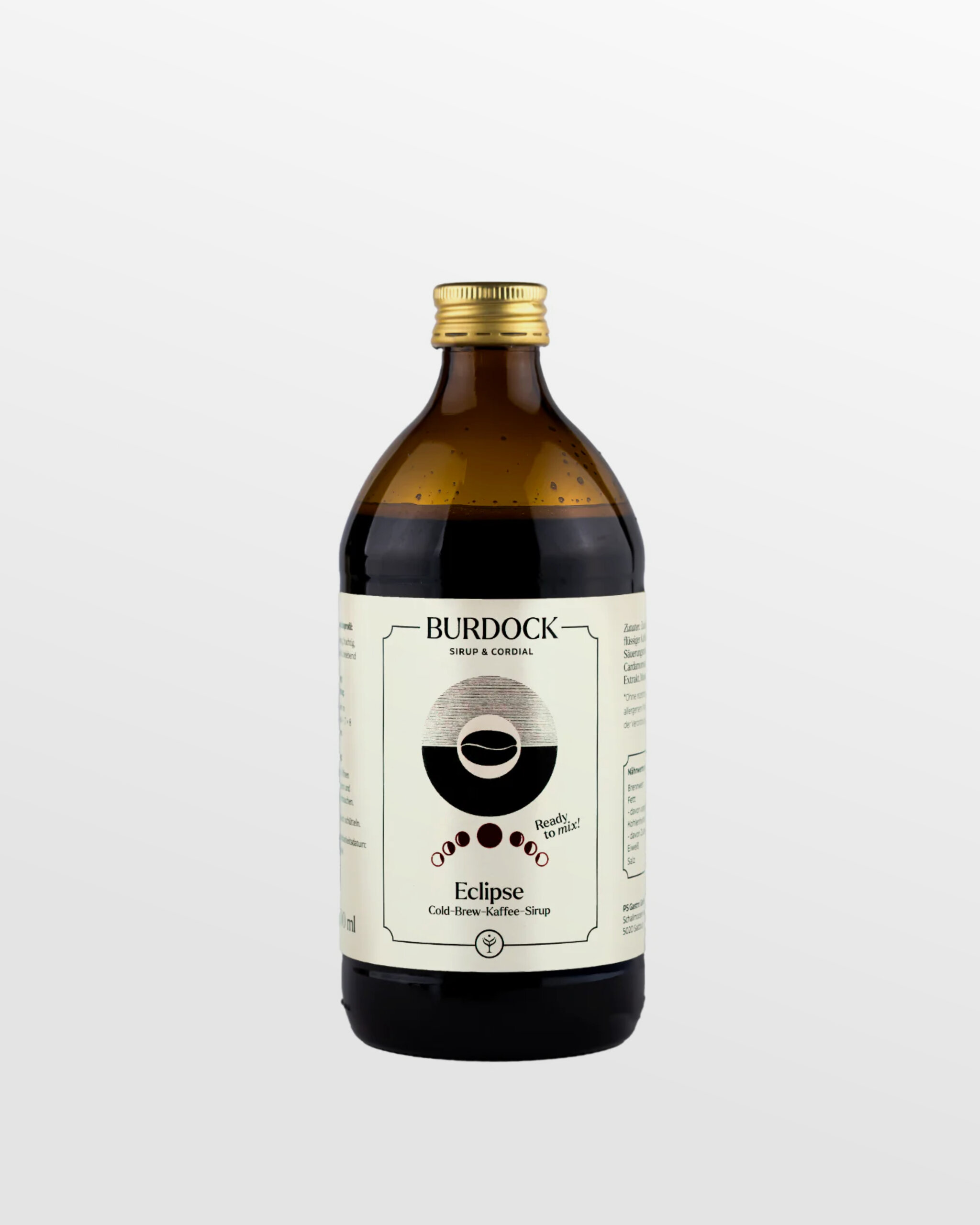 cold brew coffee cordial und sirup